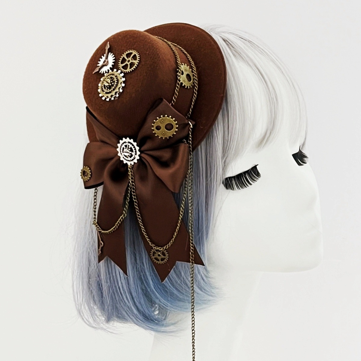 Men'S Victorian Accessories - Halloweenowy Gotycki Mini Cylinder Steampunk Koła