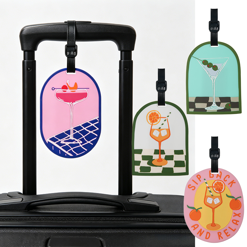 Men'S Vacation Accessories - Etykiety do bagażu podróżnego z ochroną
