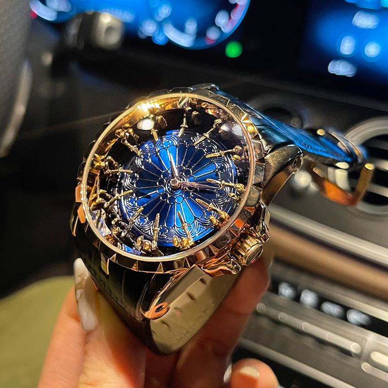 Men Accessories Elegant - Luksusowy i elegancki zegarek męski, zegarek