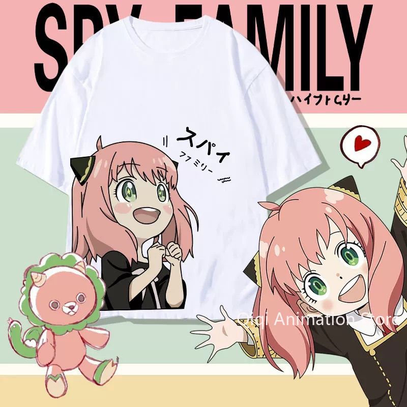 Men Accessories Gift - Koszulka z krótkim rękawem SPY×FAMILY Anime