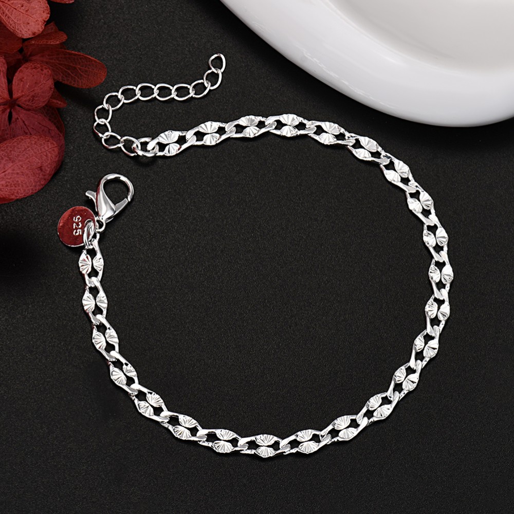 Men Accessories Chain And Bracelet - Bransoletki ze srebra próby 925, ładne