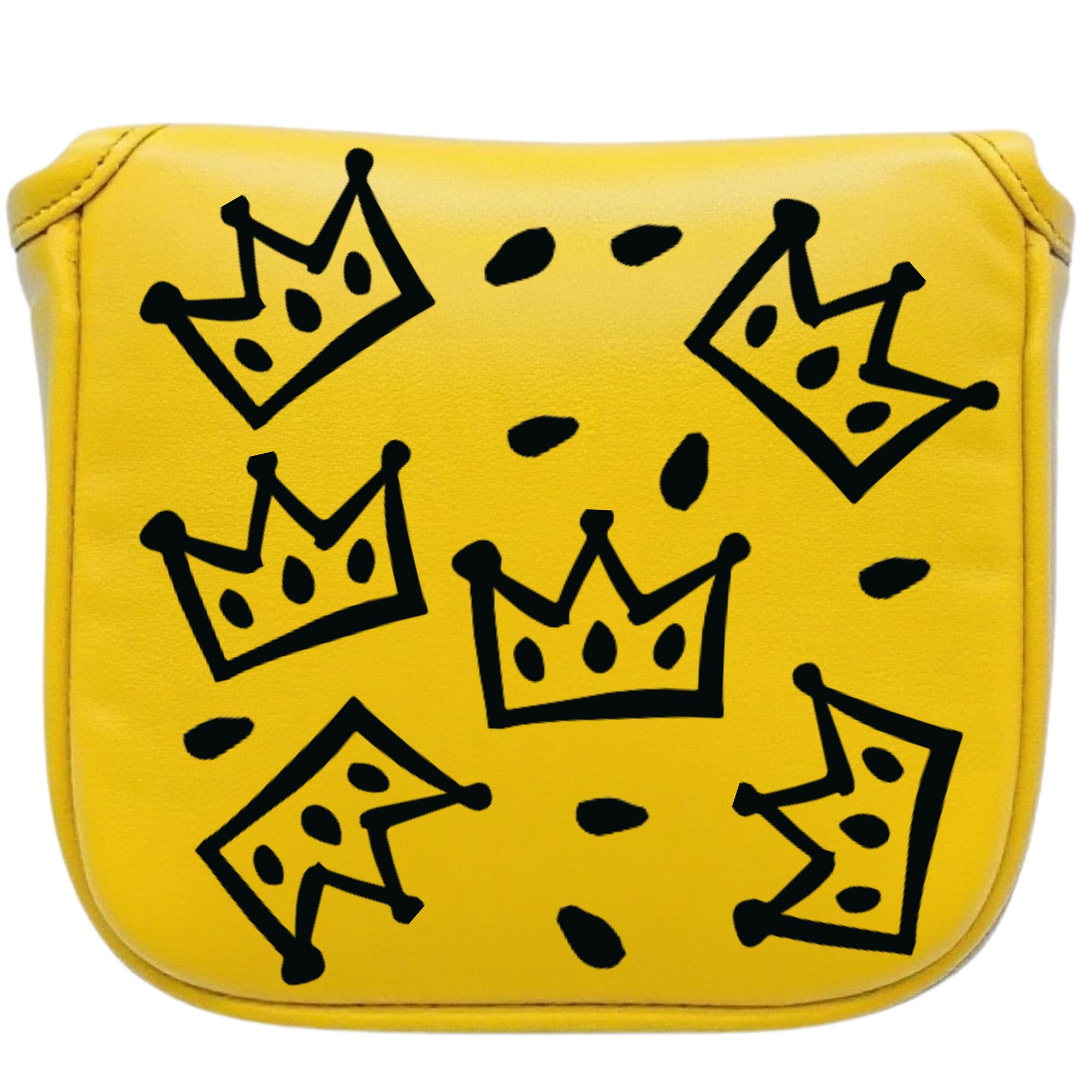 Men Accessories Gift - Zabawny putter golfowy z koroną, pokrowiec
