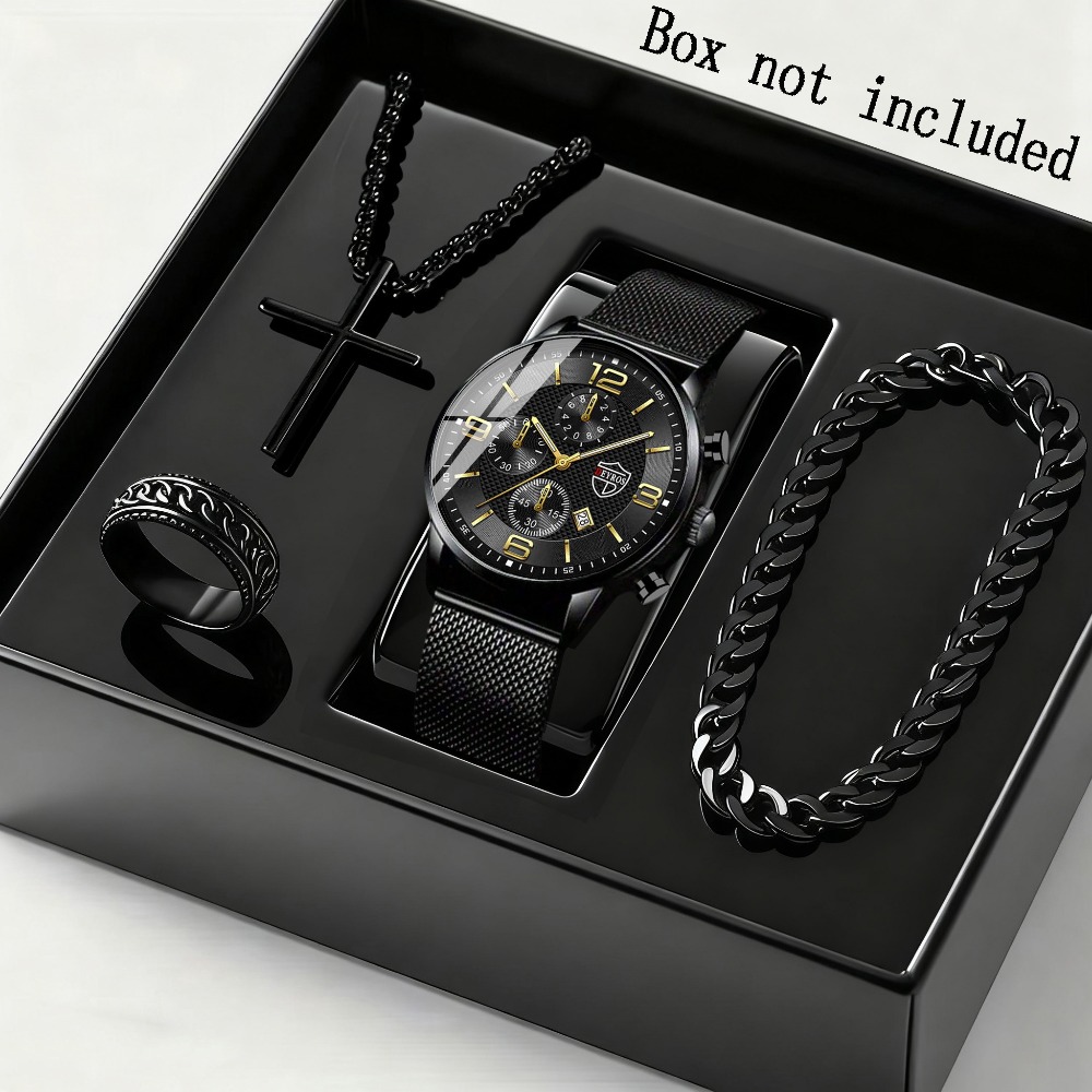 4-częściowy zestaw męskich ele – Men Accessories Elegant recenzja i cena