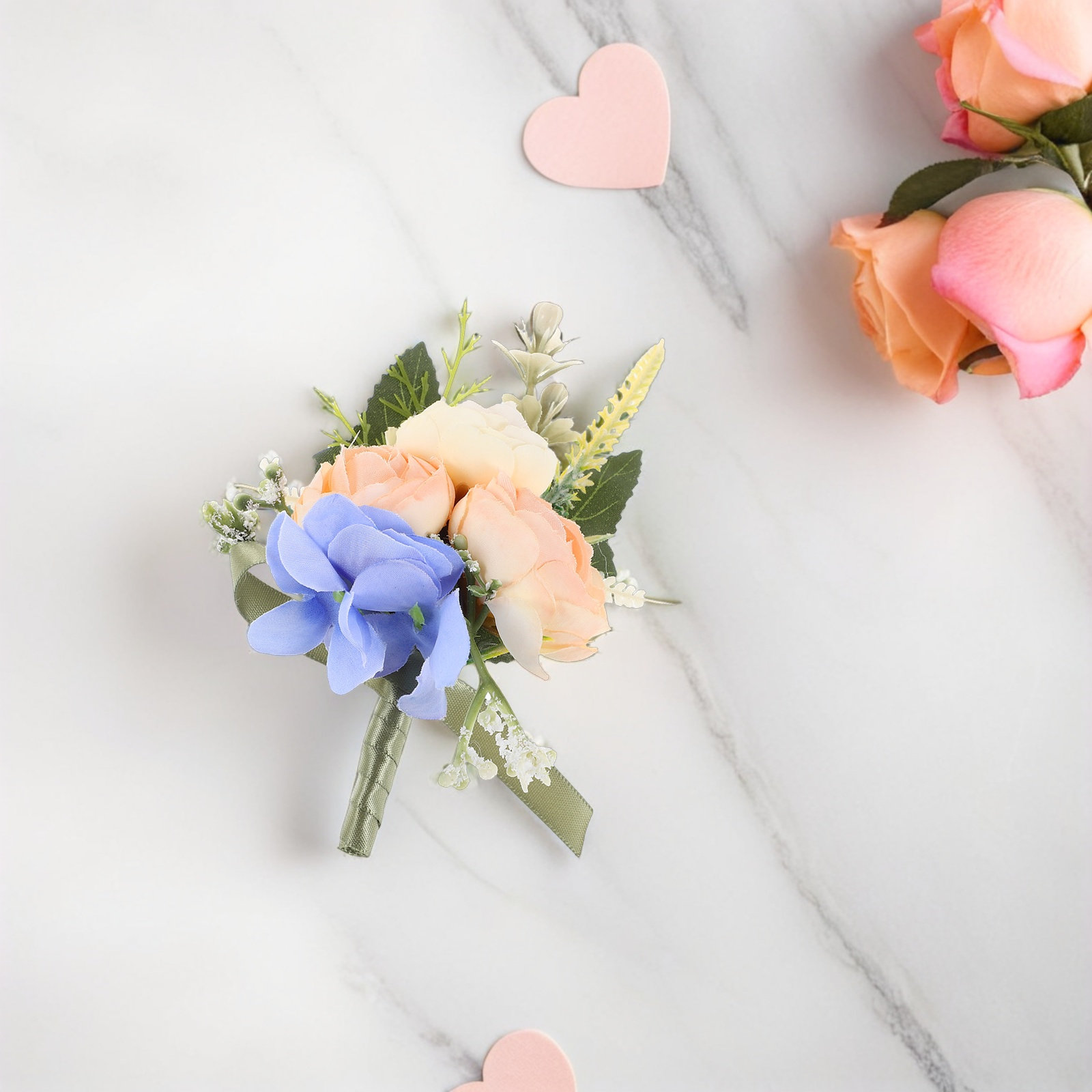 Sztuczny kwiat do butonierki ś – Men Accessories Elegant recenzja i cena