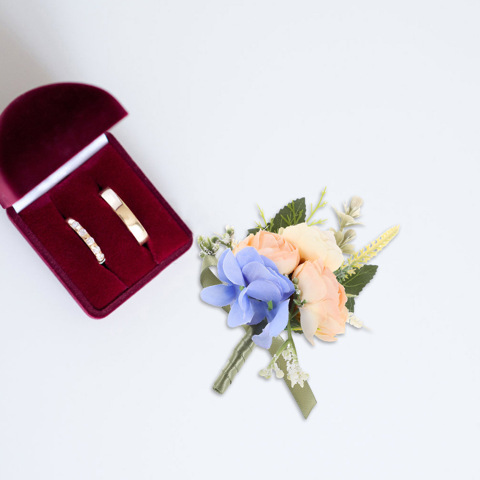 Sztuczny kwiat do butonierki ś – Men Accessories Elegant recenzja i cena
