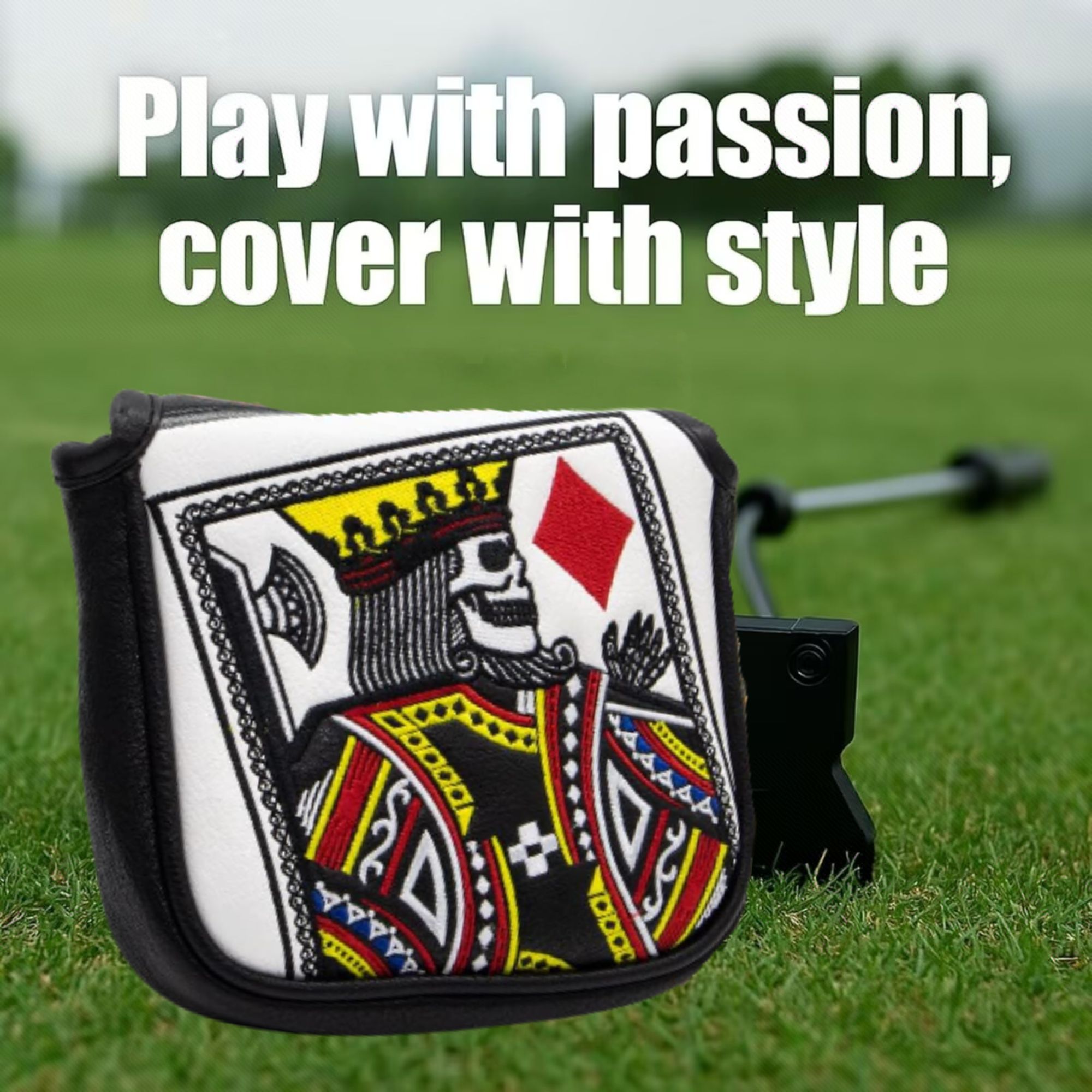 Putter z haftem Króla Kierów,  – Men Accessories Gift recenzja i cena