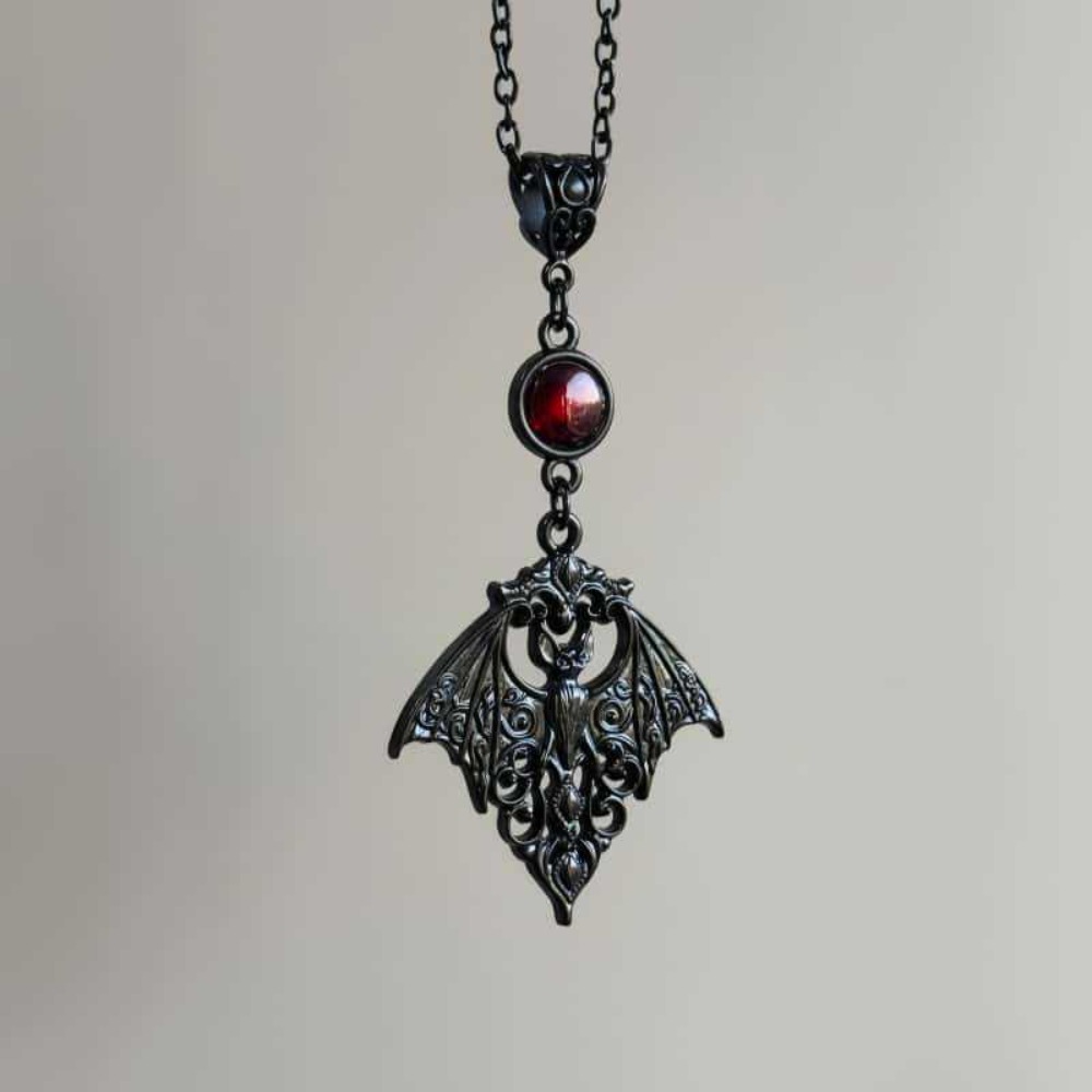 Gotycki Punkowy Naszyjnik z Za – Men'S Vampire Accessories recenzja i cena