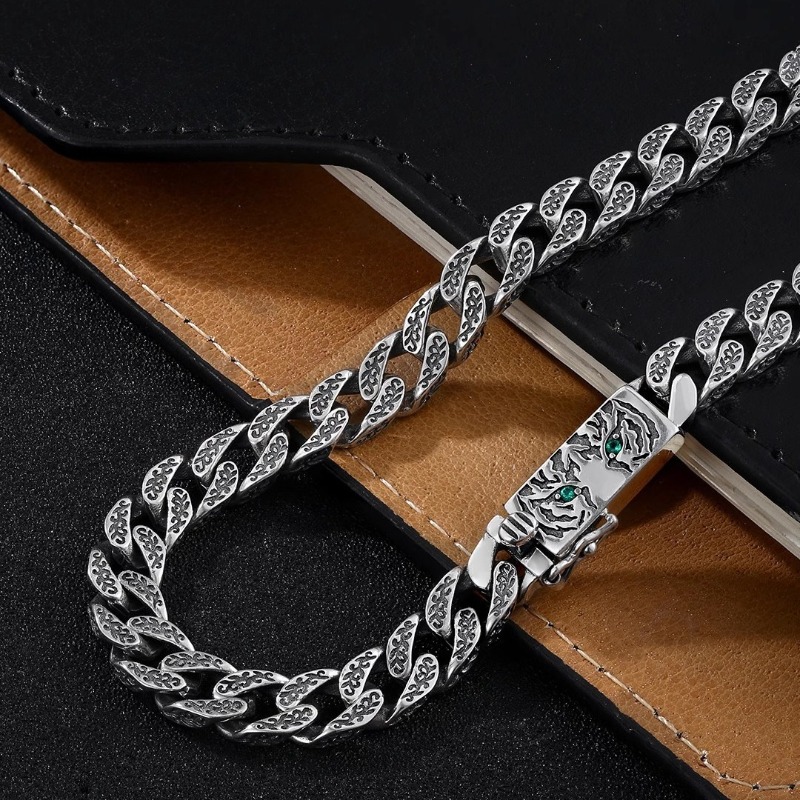Męski łańcuch kubański z odważ – Men'S Accessories Instagram recenzja i cena