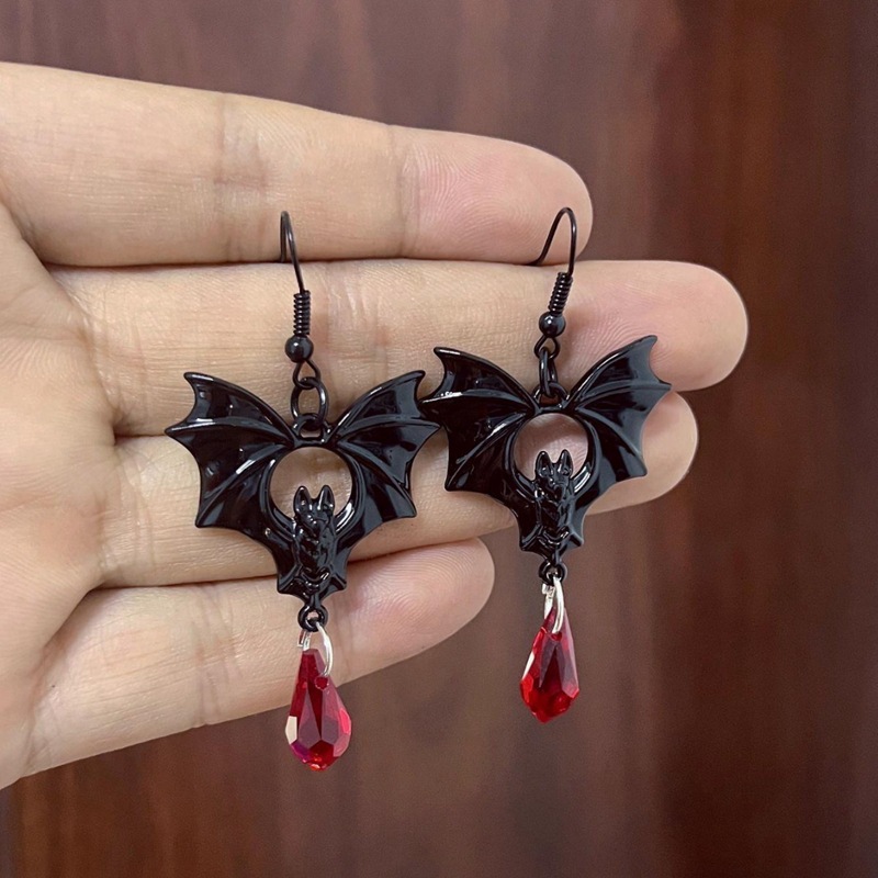 Gotyckie kolczyki nietoperze w – Men'S Vampire Accessories recenzja i cena