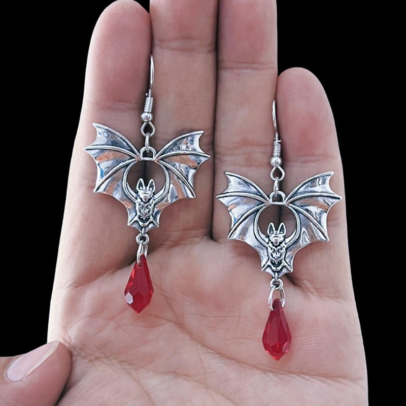 Gotyckie kolczyki nietoperze w – Men'S Vampire Accessories recenzja i cena