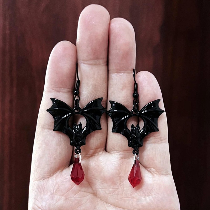 Gotyckie kolczyki nietoperze w – Men'S Vampire Accessories recenzja i cena