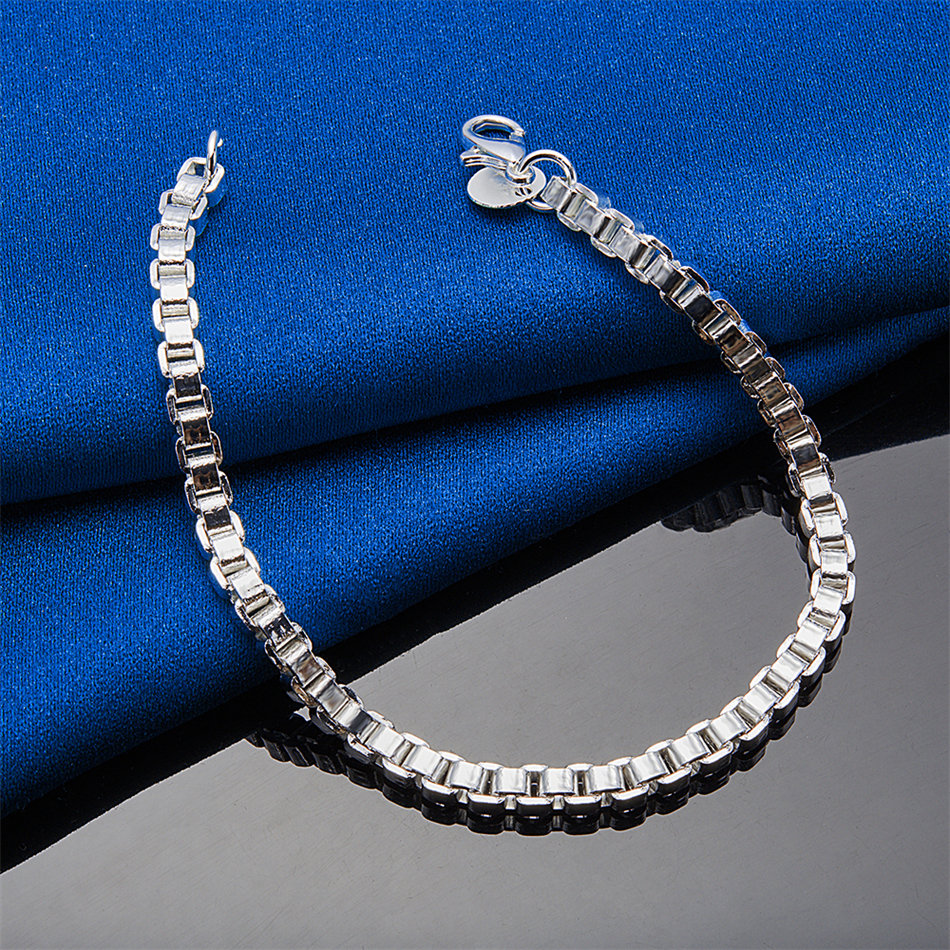 Bransoletka ze srebra próby 92 – Men Accessories Chain And Bracelet recenzja i cena