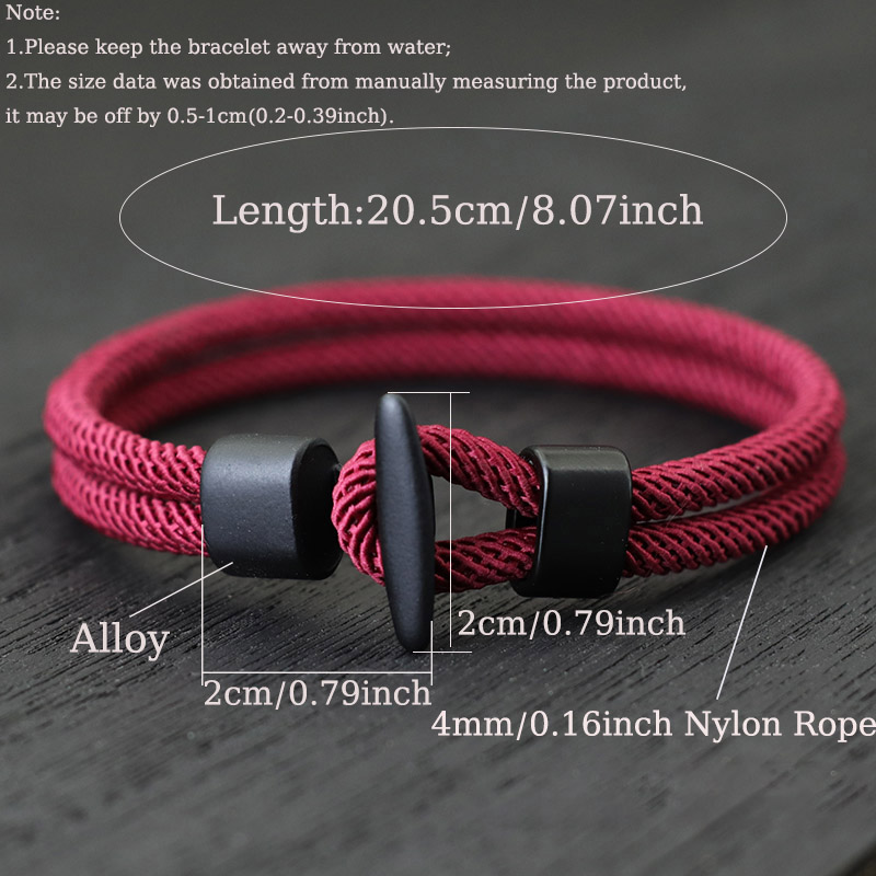 Klasyczny dwuwarstwowy bransol – Men'S Vacation Accessories recenzja i cena