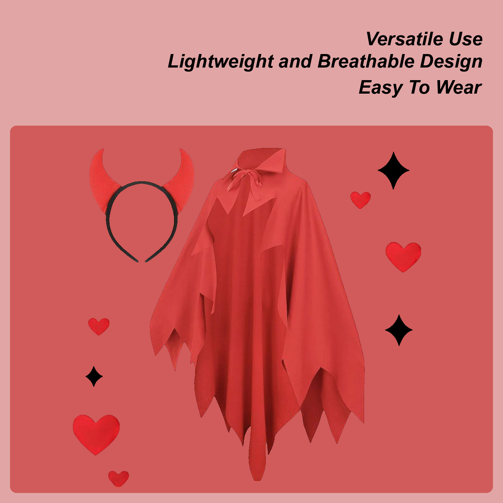 Peleryna wampira, stroje wampi – Men'S Vampire Accessories recenzja i cena