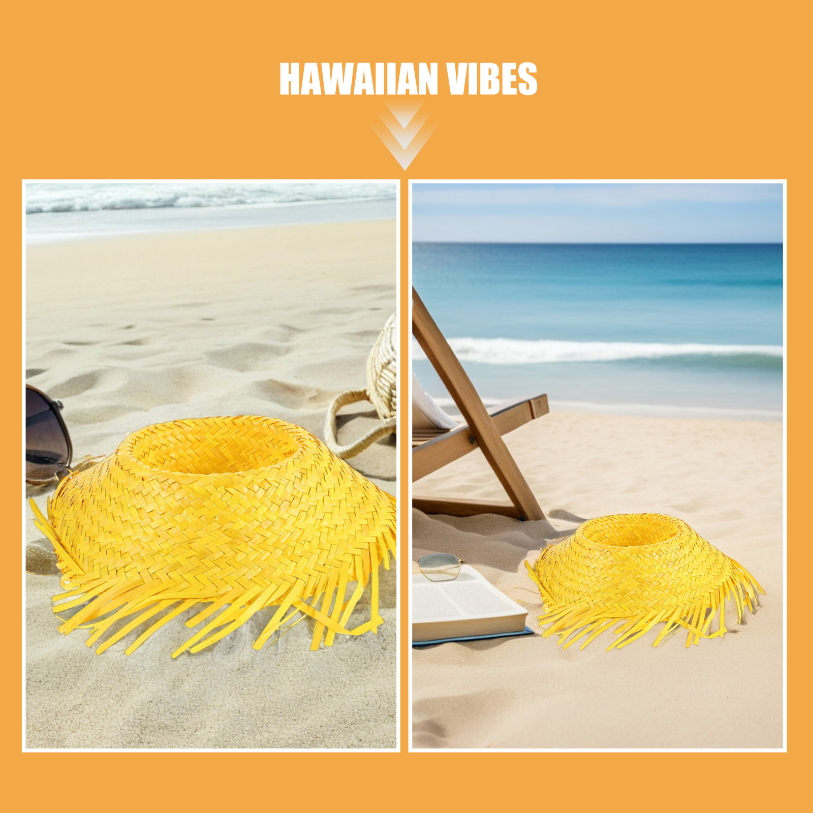 3 szt. Hawajskie kapelusze sło – Men'S Vacation Accessories recenzja i cena