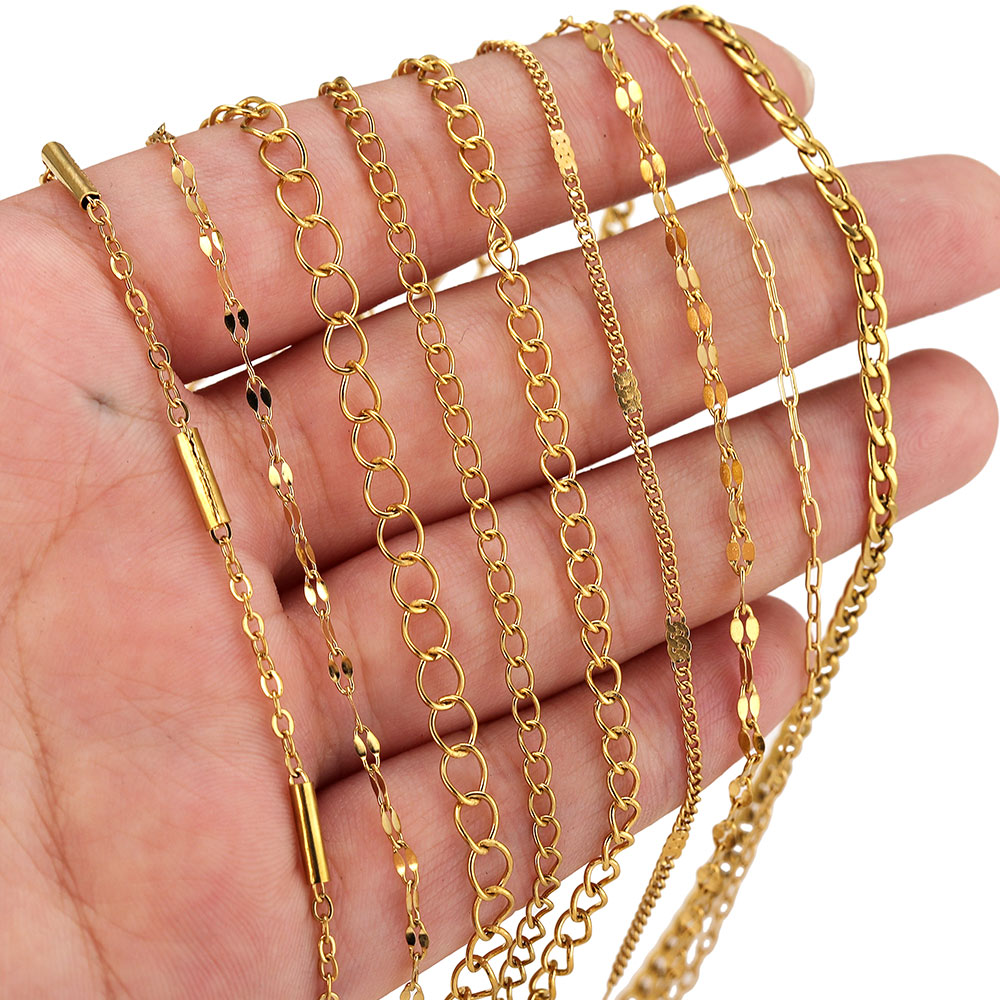 2-metrowe łańcuszki ze stali n – Men Accessories Chain And Bracelet recenzja i cena