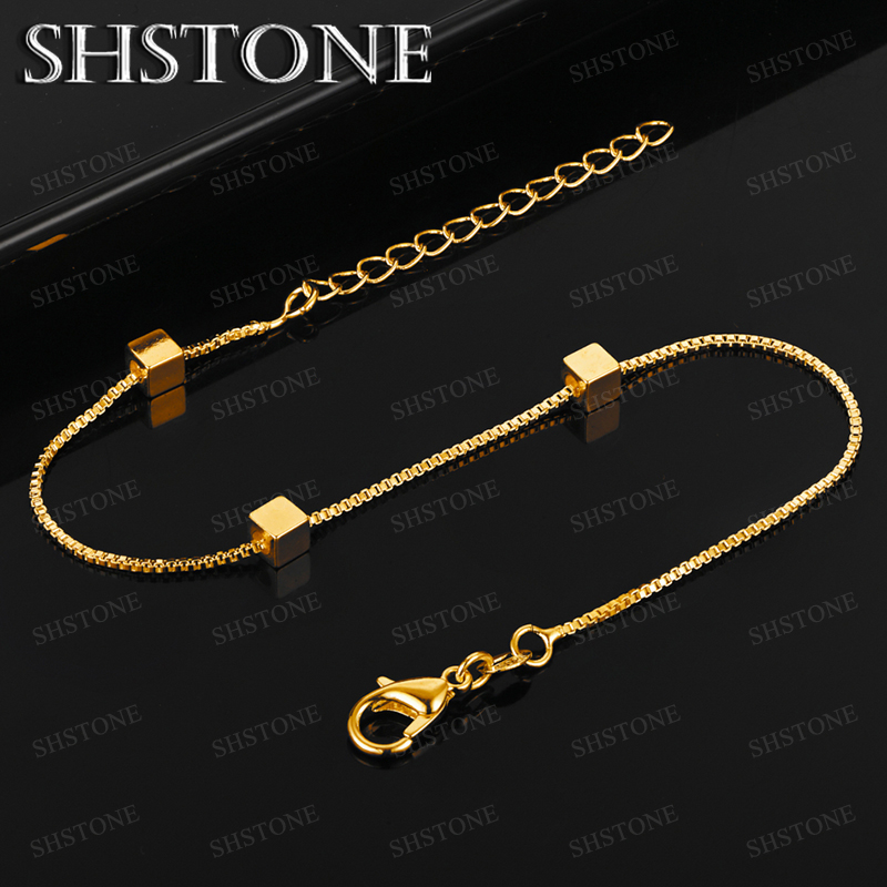Gorący pozłacany 18-karatowym  – Men Accessories Chain And Bracelet recenzja i cena