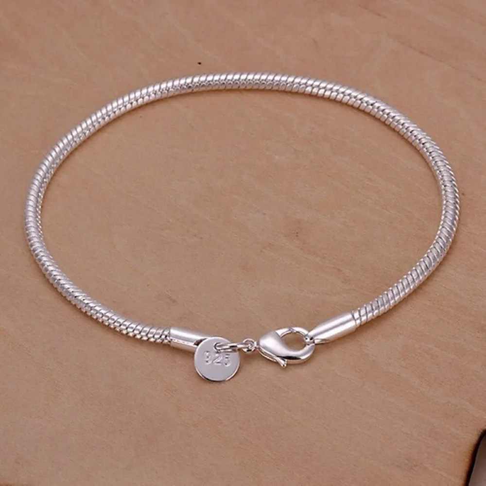 Bransoletka ze srebra próby 92 – Men Accessories Chain And Bracelet recenzja i cena